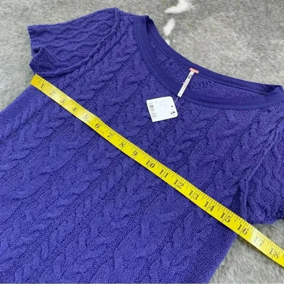NWT Free People Baby Cable Tee - Picture 10 of 10